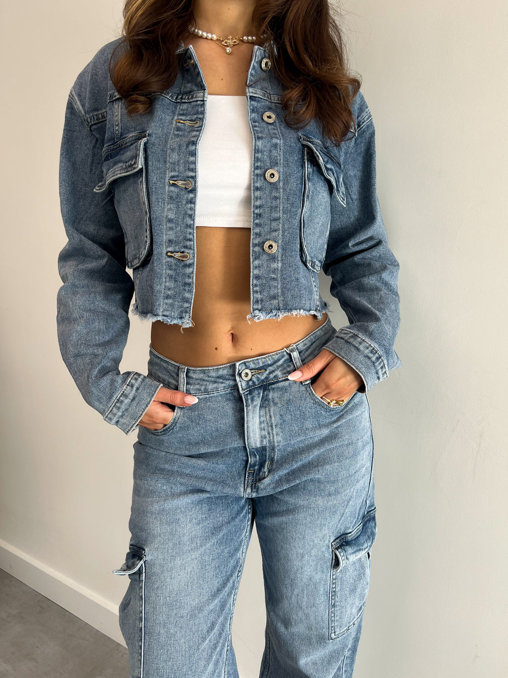 TASCHEN-JEANSJACKE 6592