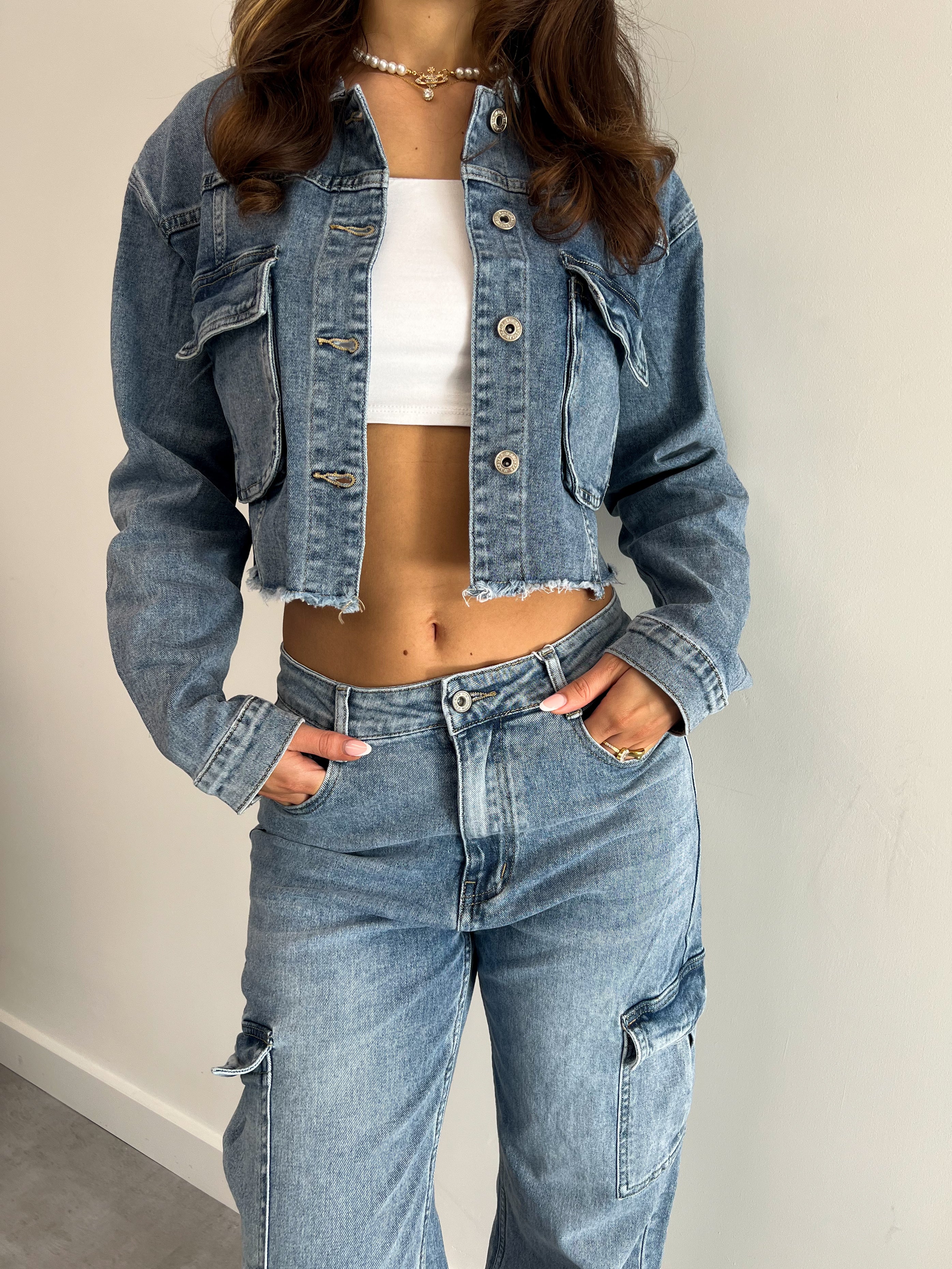 TASCHEN-JEANSJACKE 6592