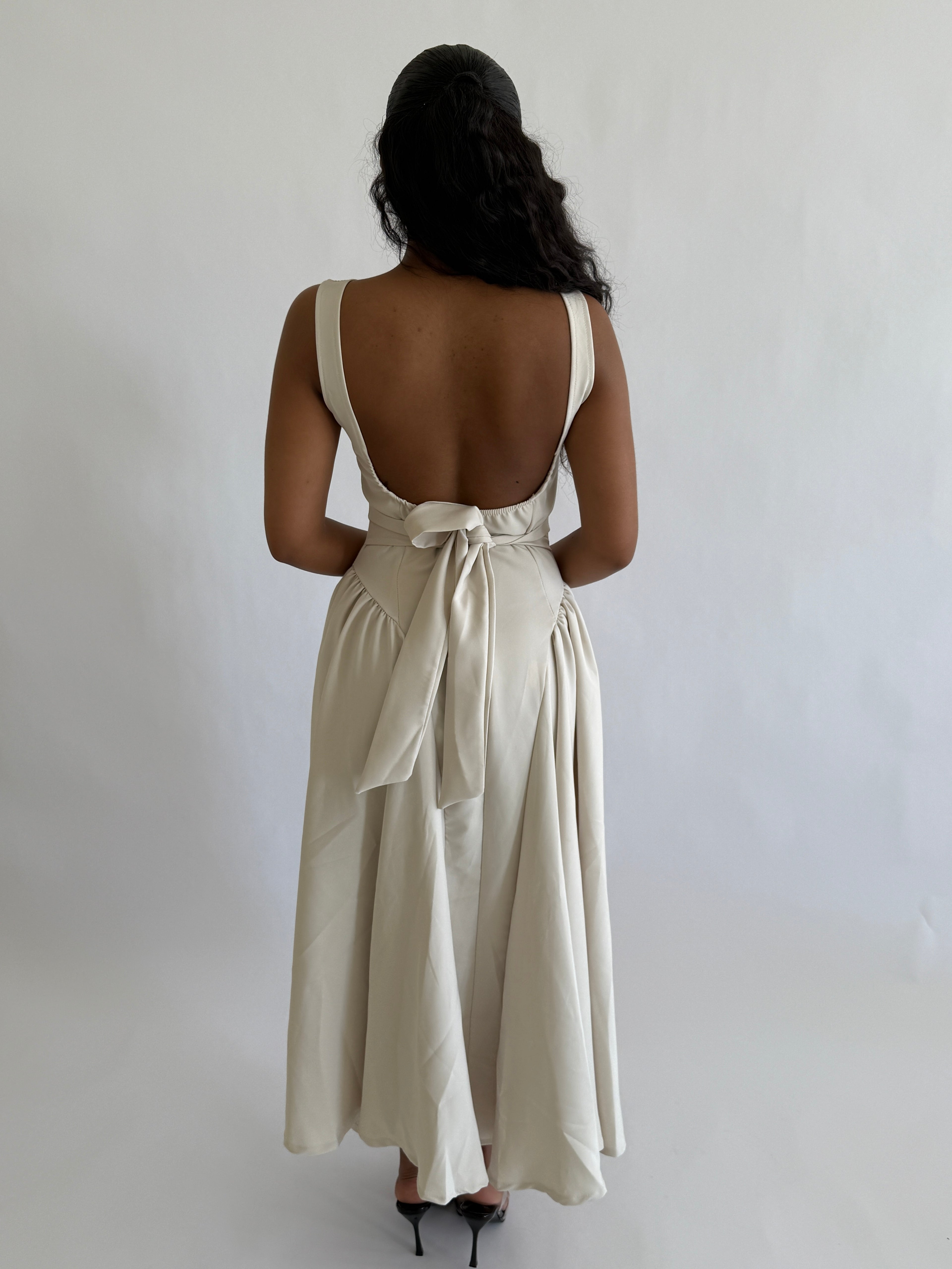 BALLERINA DRESS BEIGE