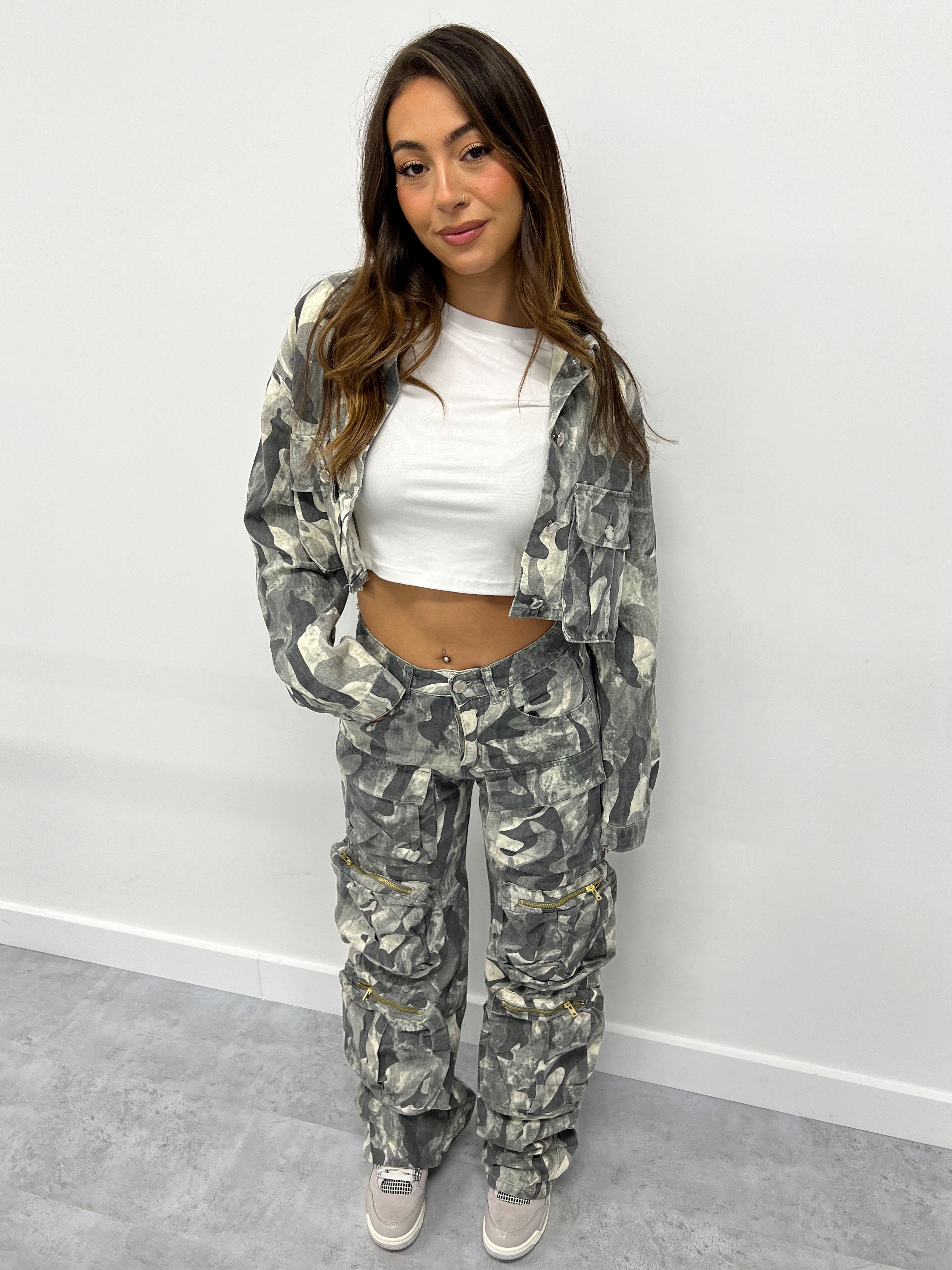 ATTICO INSPIRED NEW PRINT CARGO