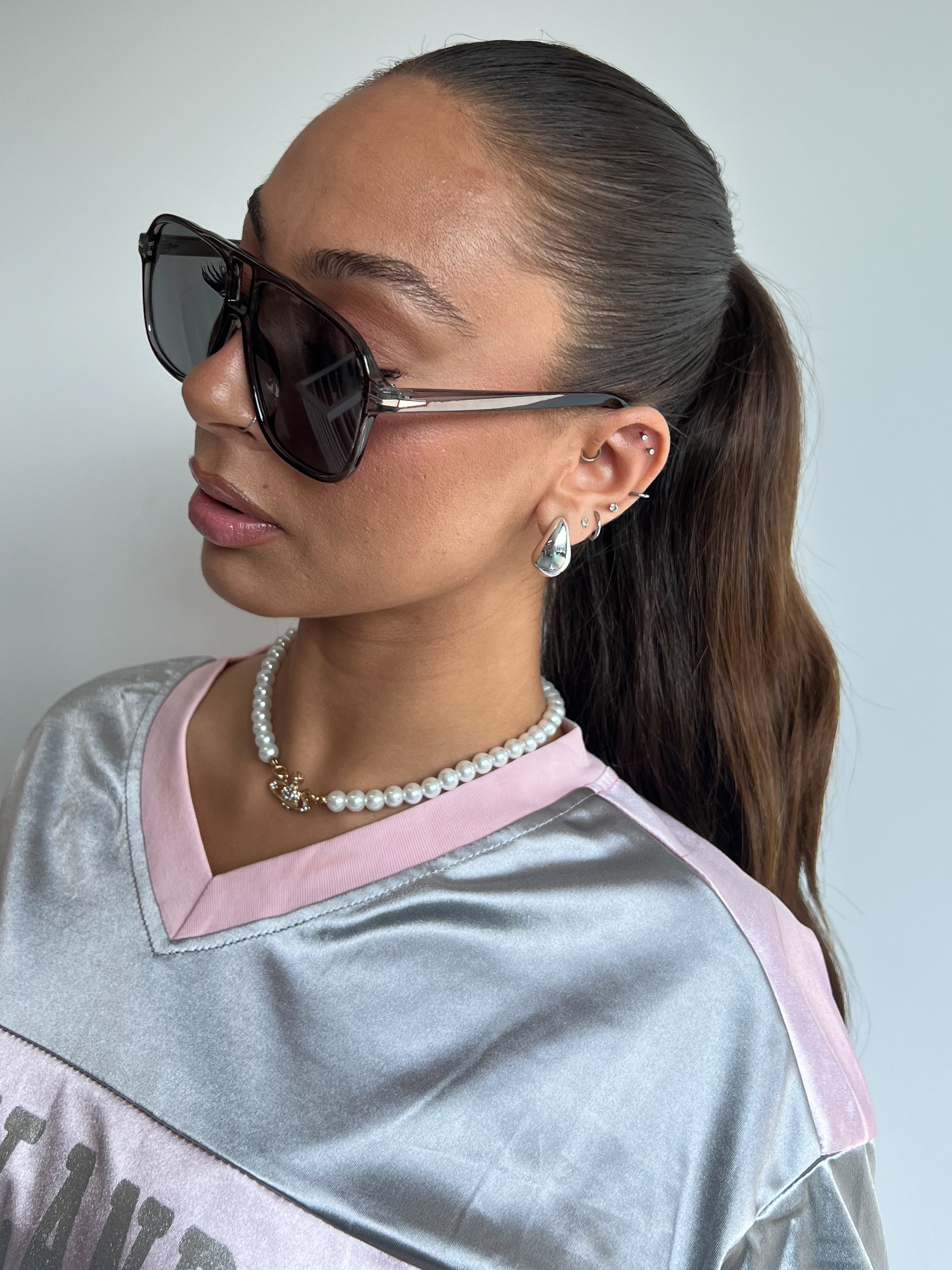 SO EXTRA AVIATOR SHADES GRAU