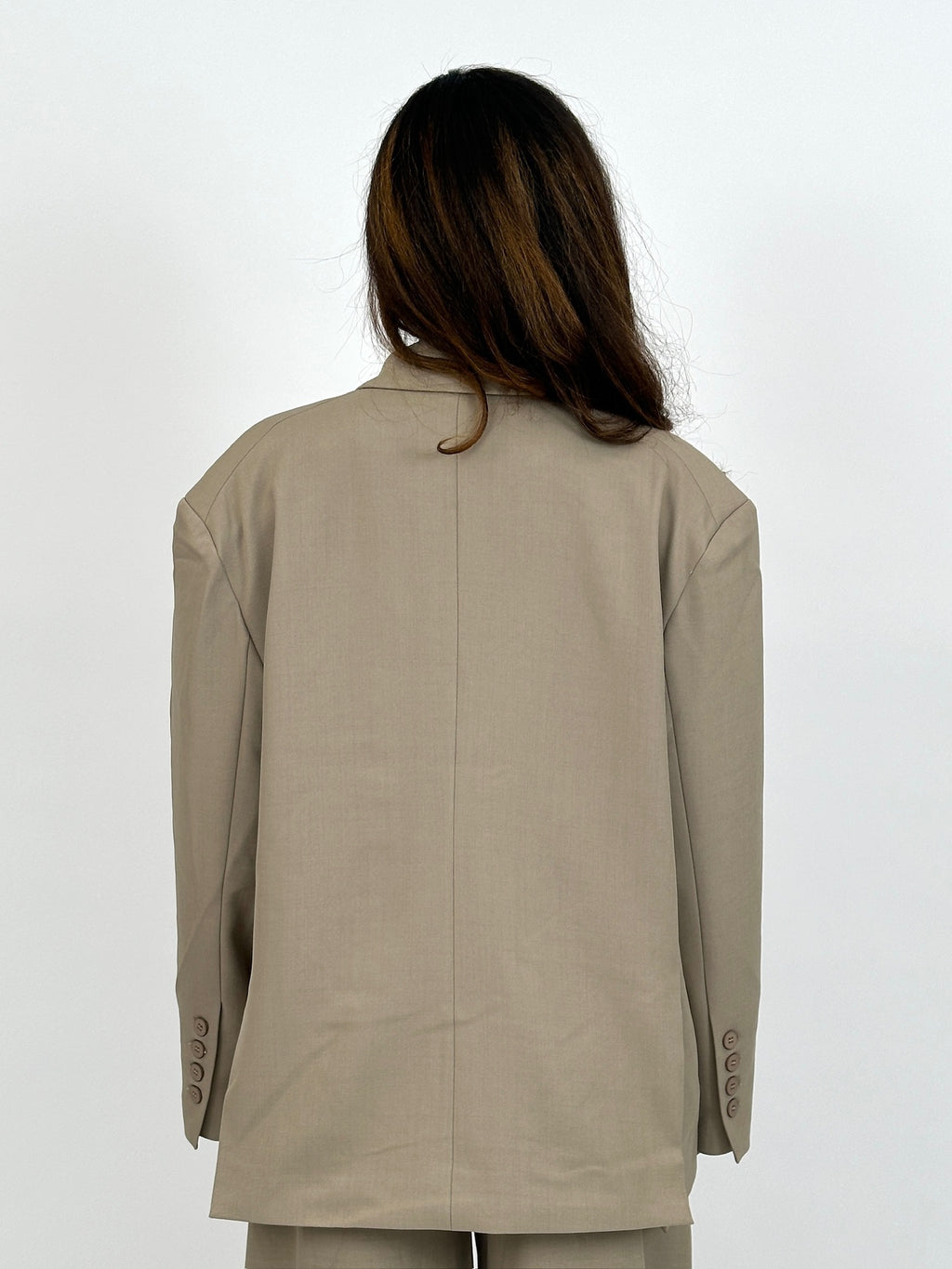 MUSTHAVE BAGGY BLAZER TAUPE