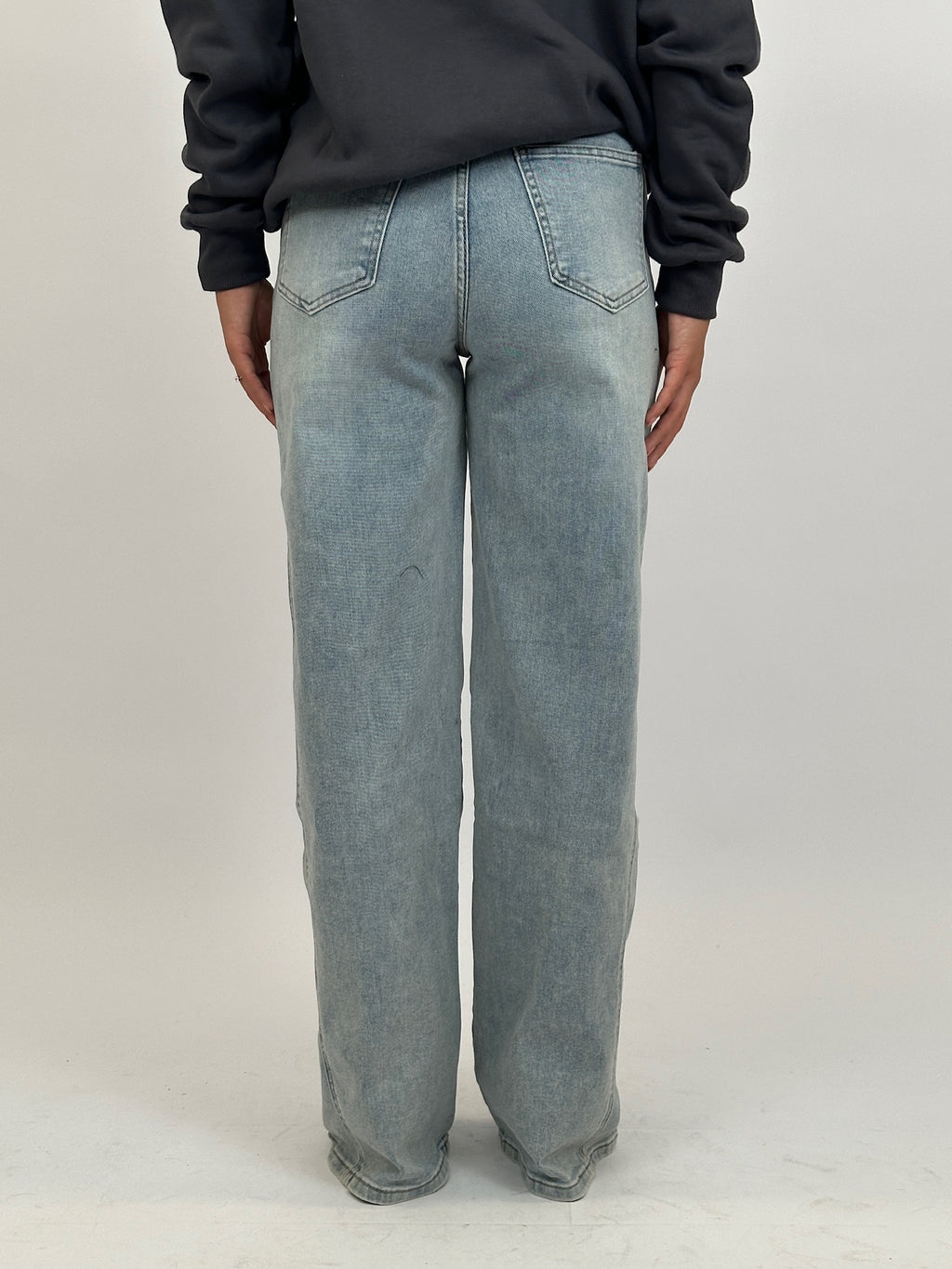 STRETCH STRIPE WIDE LEG