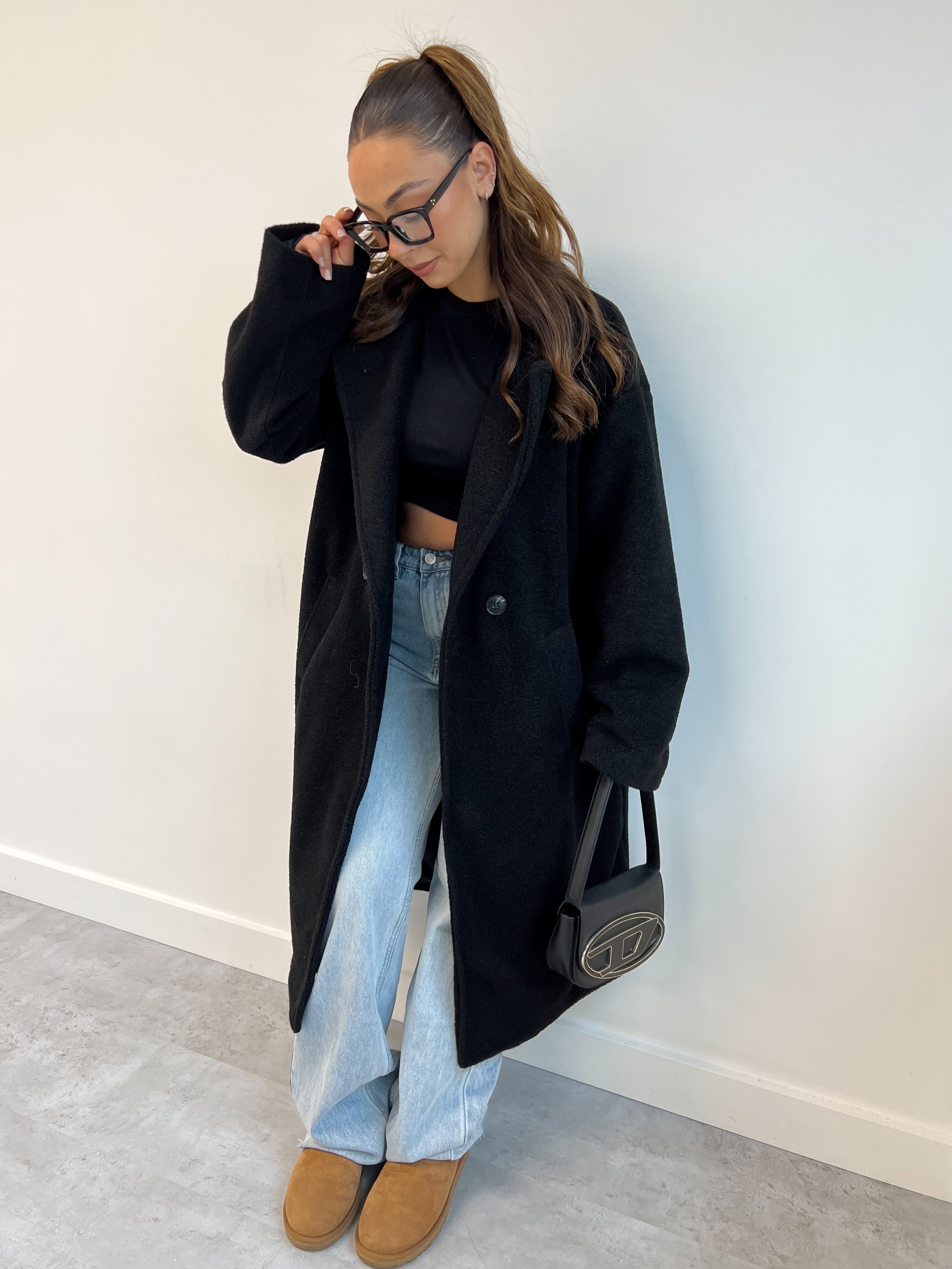 SOFT BEAR TRENCH SCHWARZ