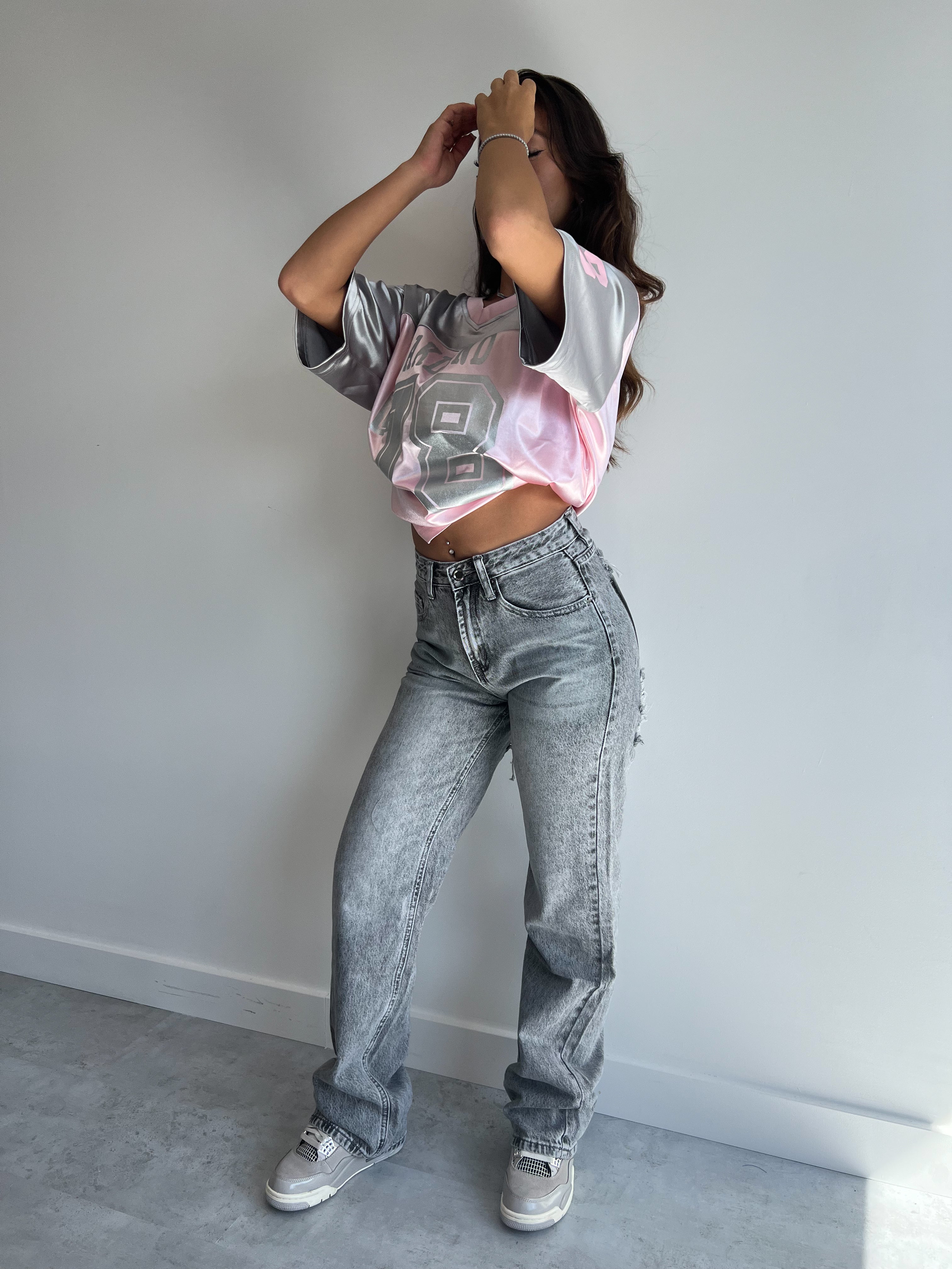 MAISON-JEANS HELLGRAU