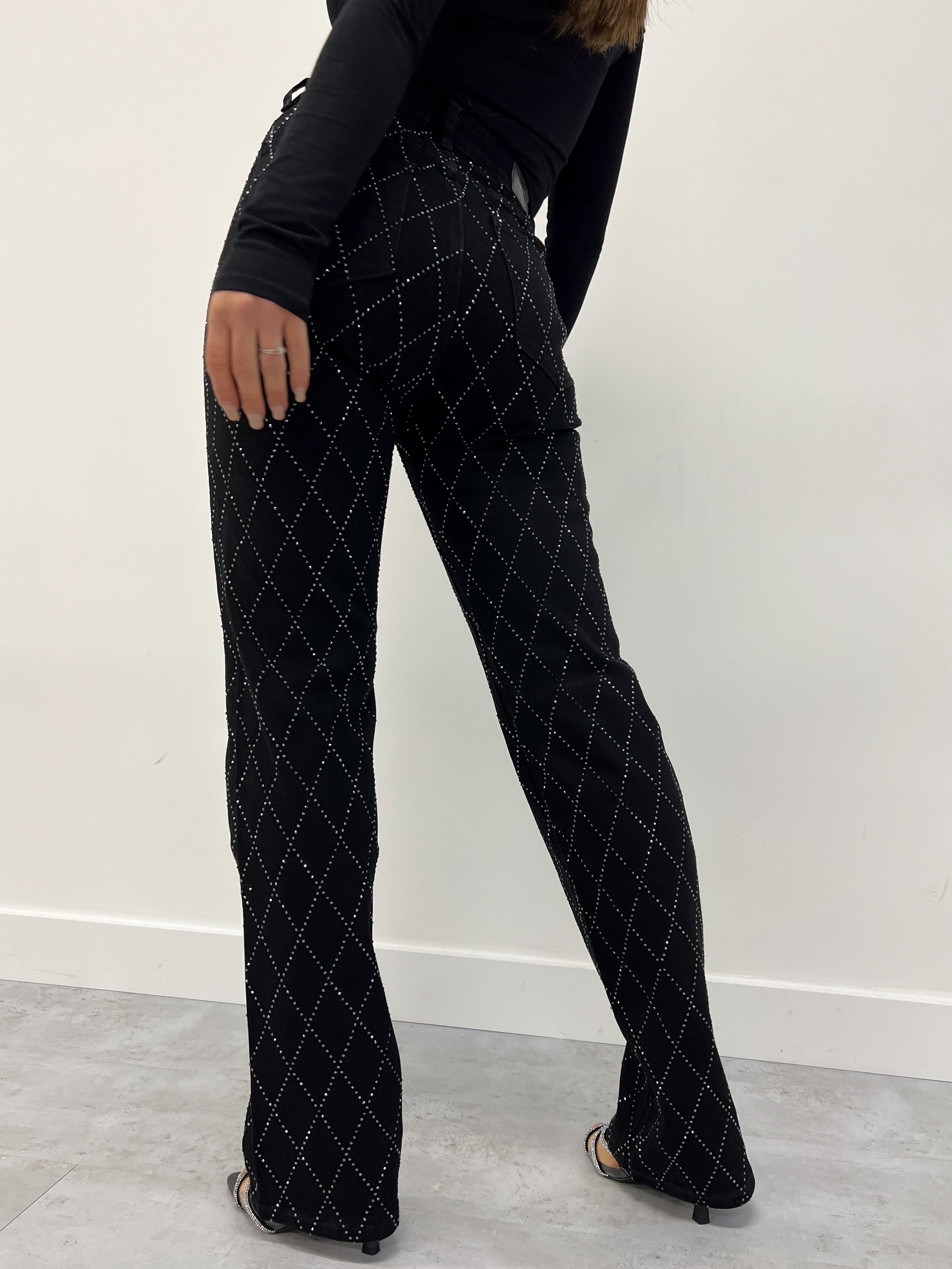 DIAMOND-JEANS SCHWARZ