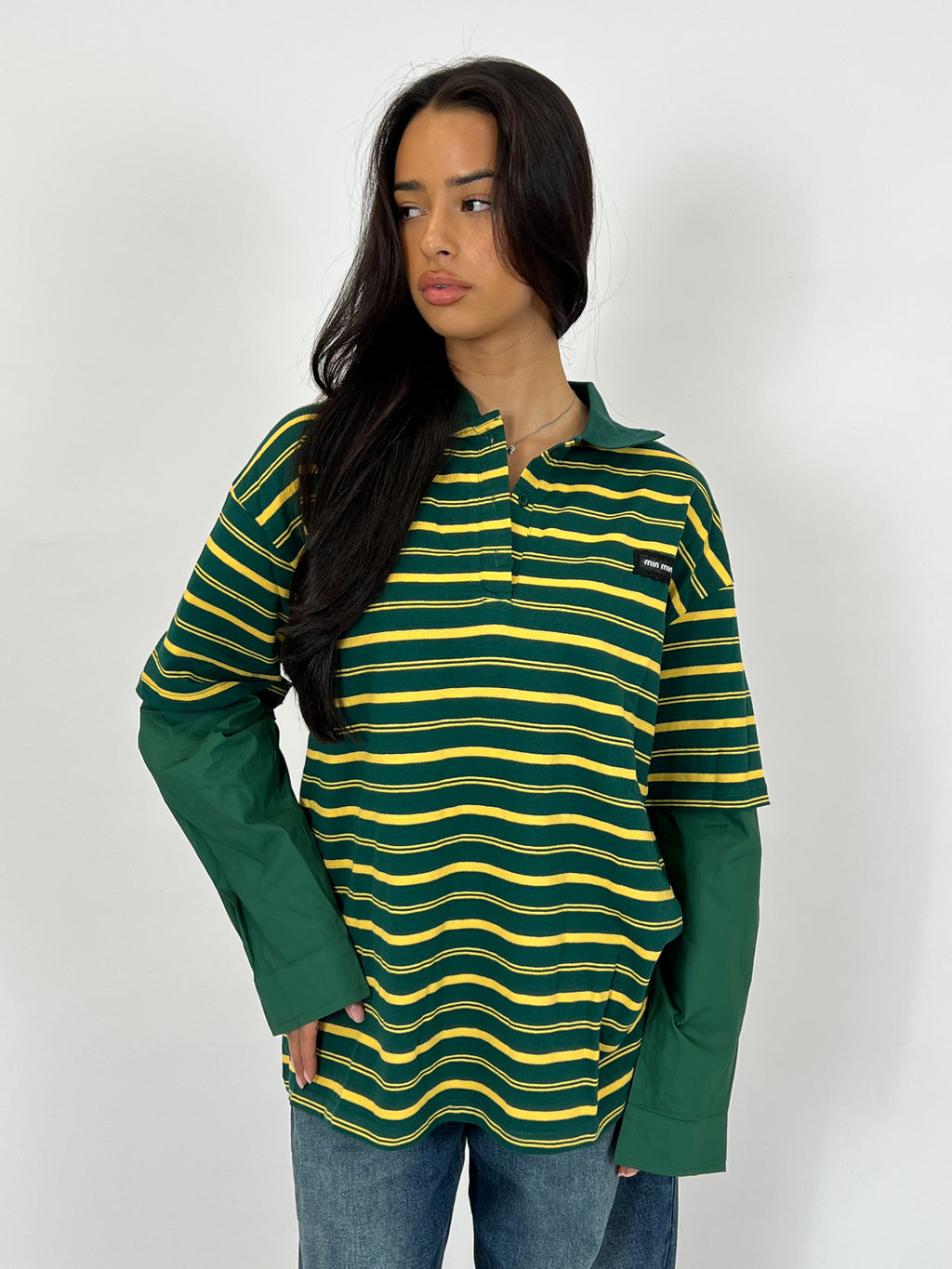 MIMI INSPIRED SHIRT LONGSLEEVE BRAZIL COLOURS