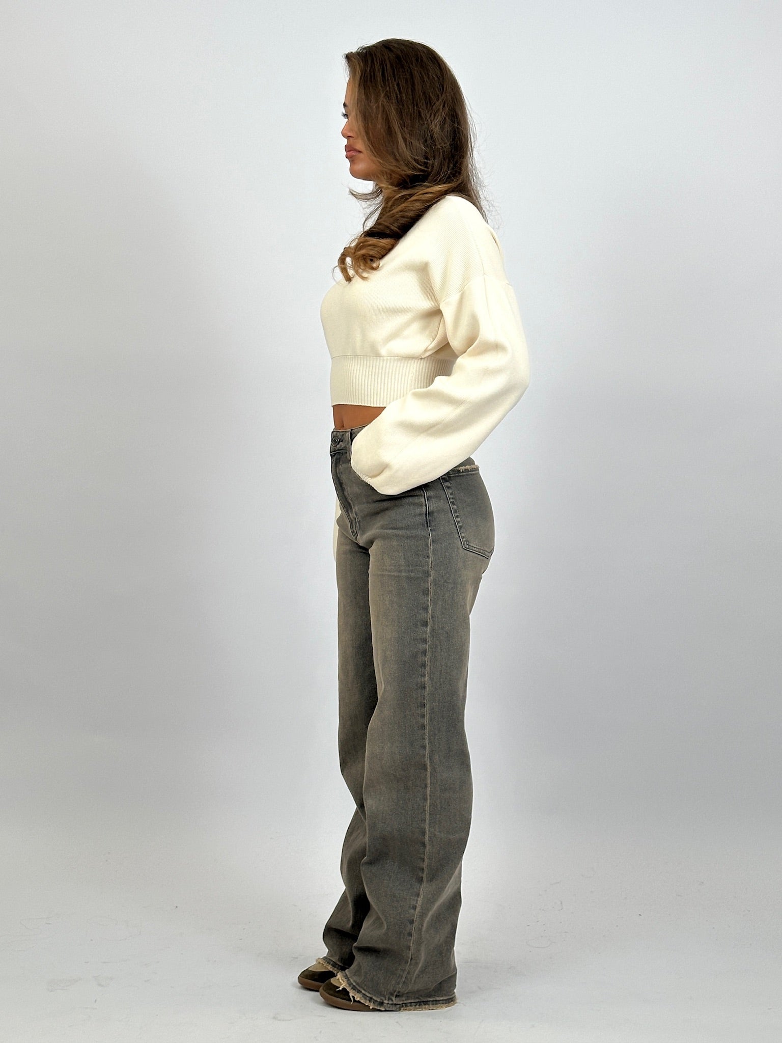 3755 VINTAGE BROWN TALL JEANS