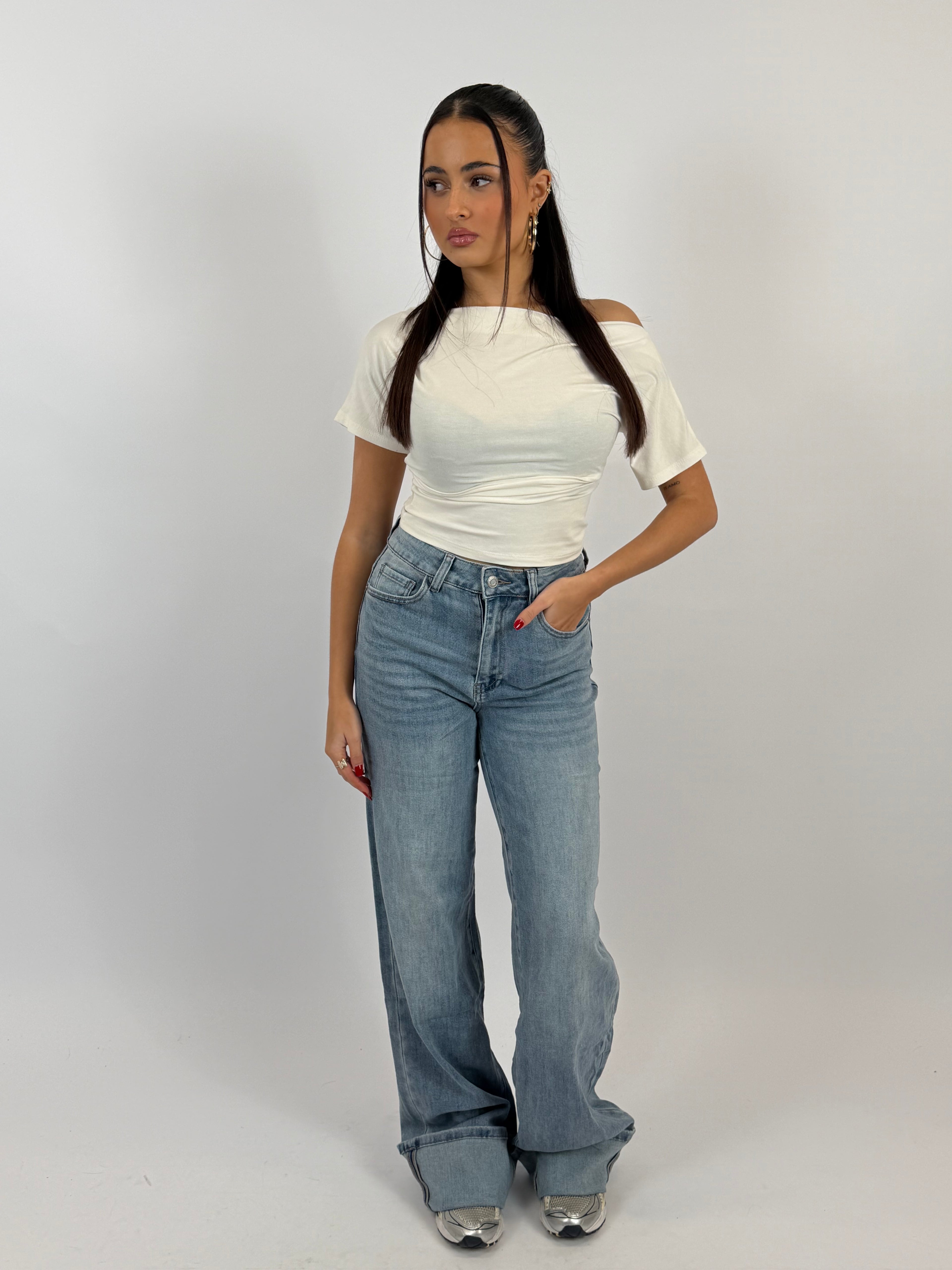 TALL FOLDED STRETCH JEANS 2.0