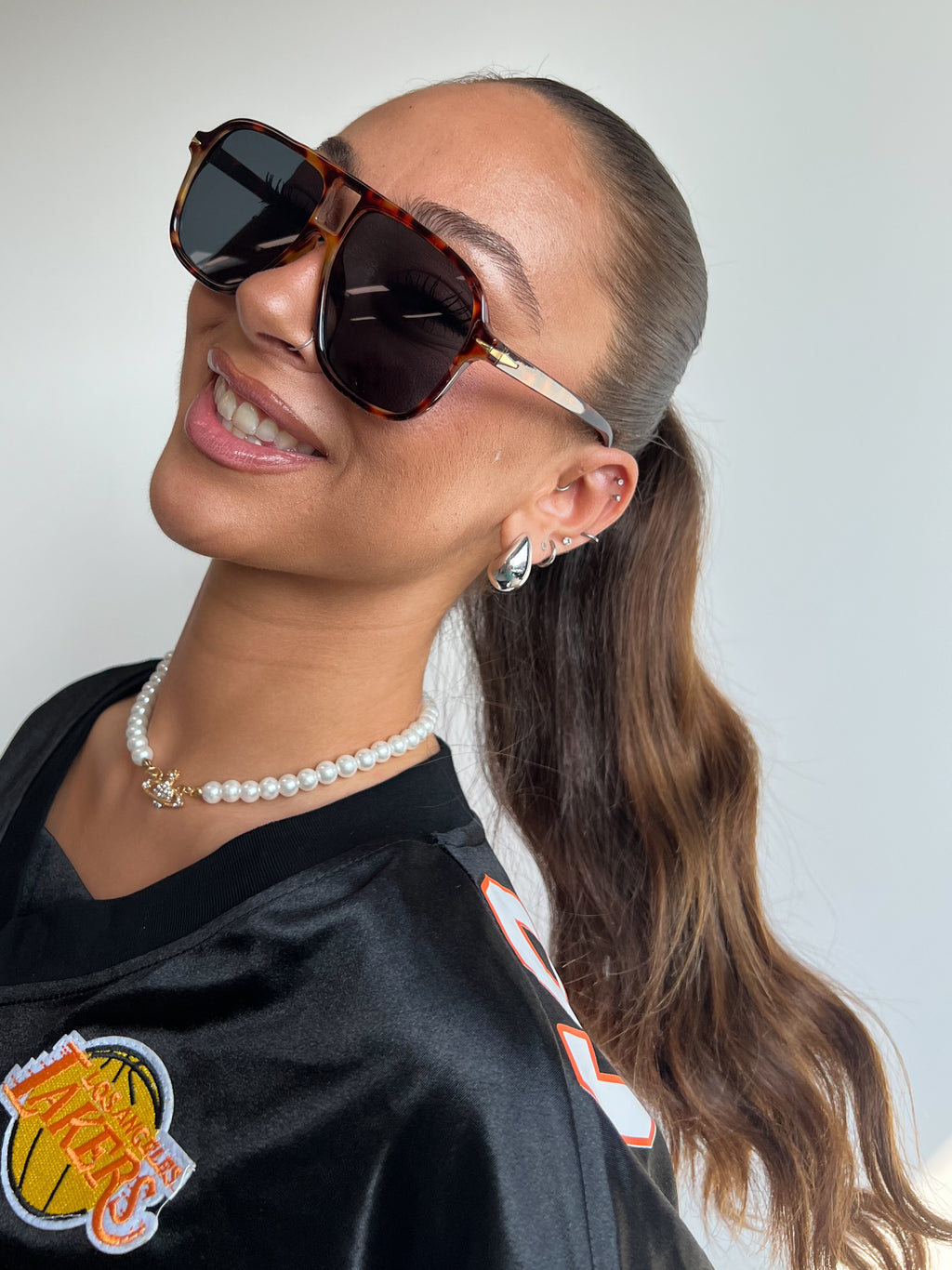 SO EXTRA AVIATOR SHADES BRAUN/PANTHER