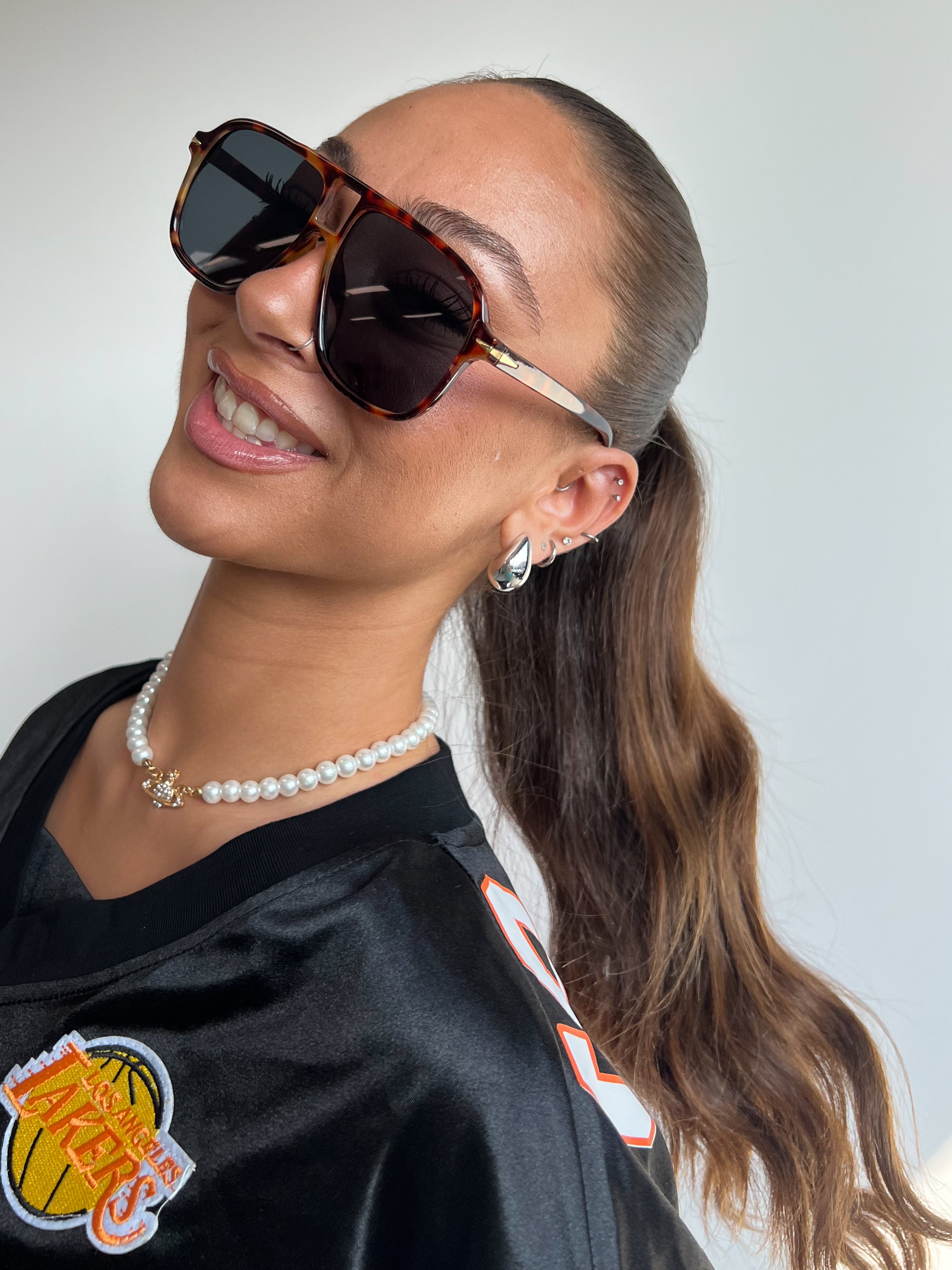 SO EXTRA AVIATOR SHADES BRAUN/PANTHER