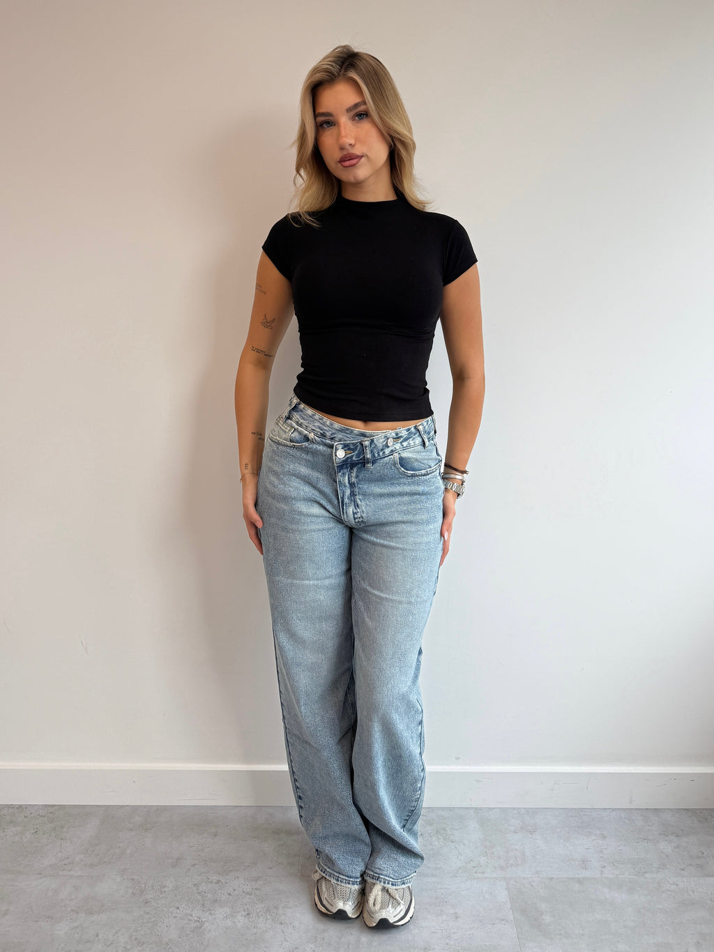 CROSS WAIST STRETCH JEANS 2.0