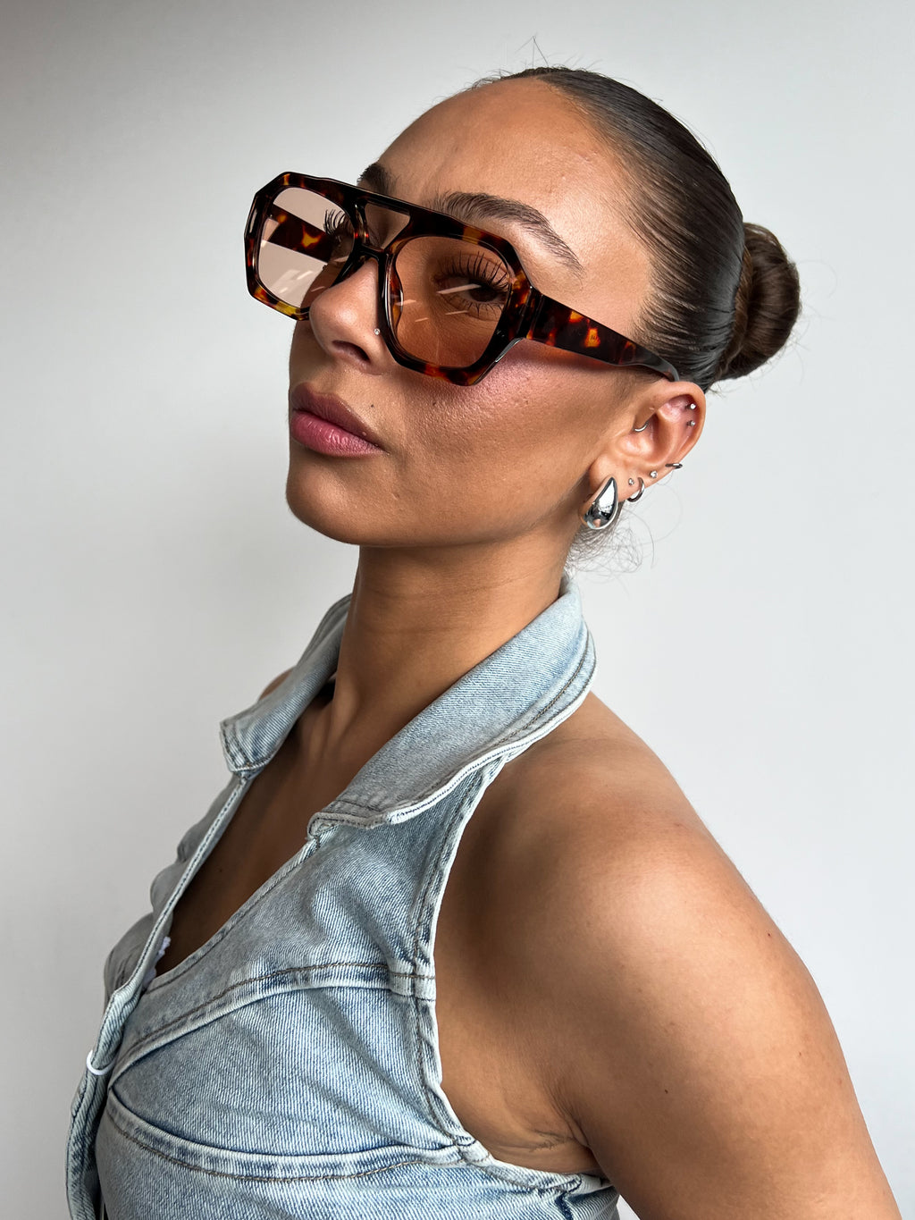 JADE SUNNIES ALL BROWN