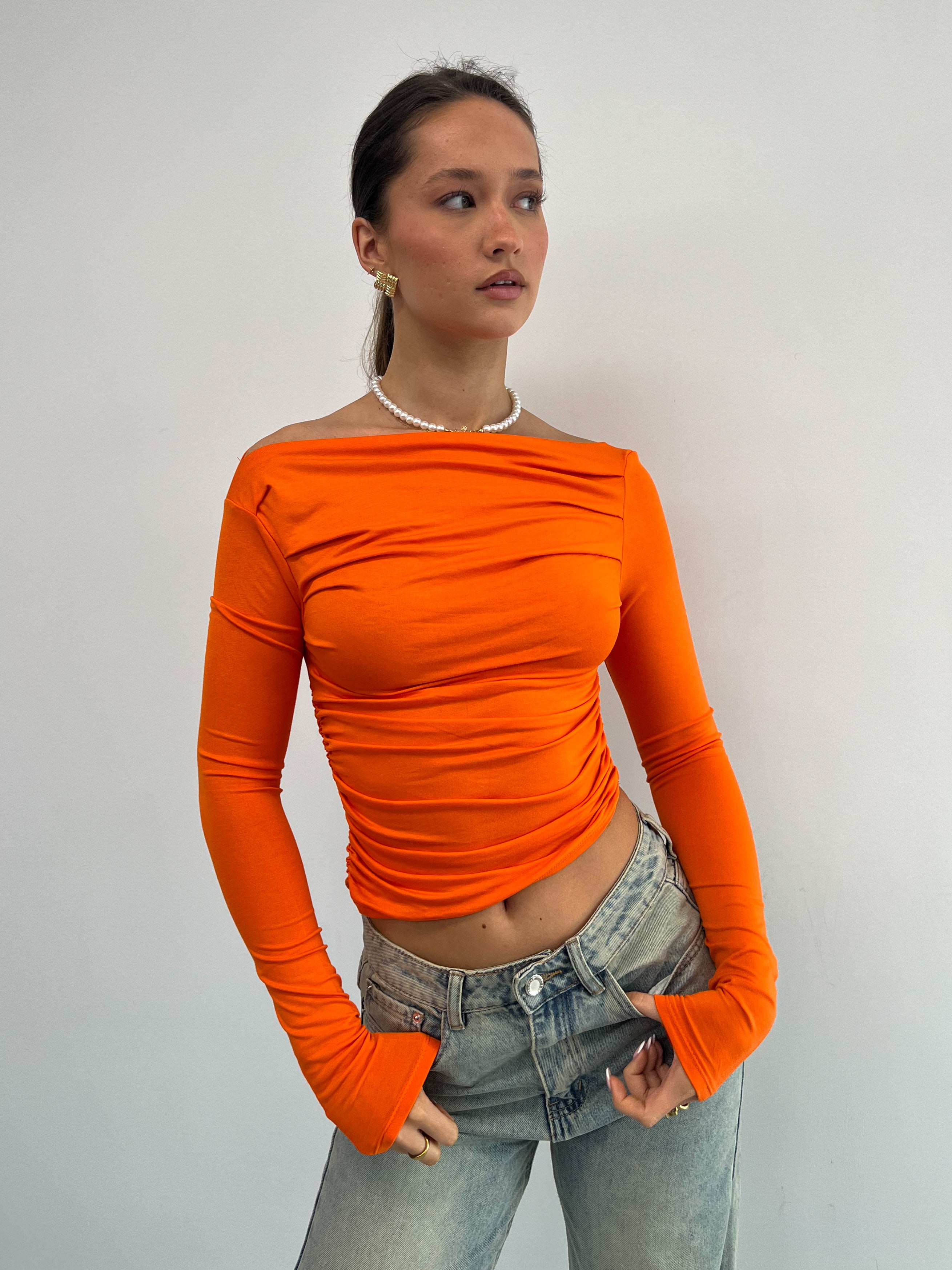 ALANI TOP ORANGE