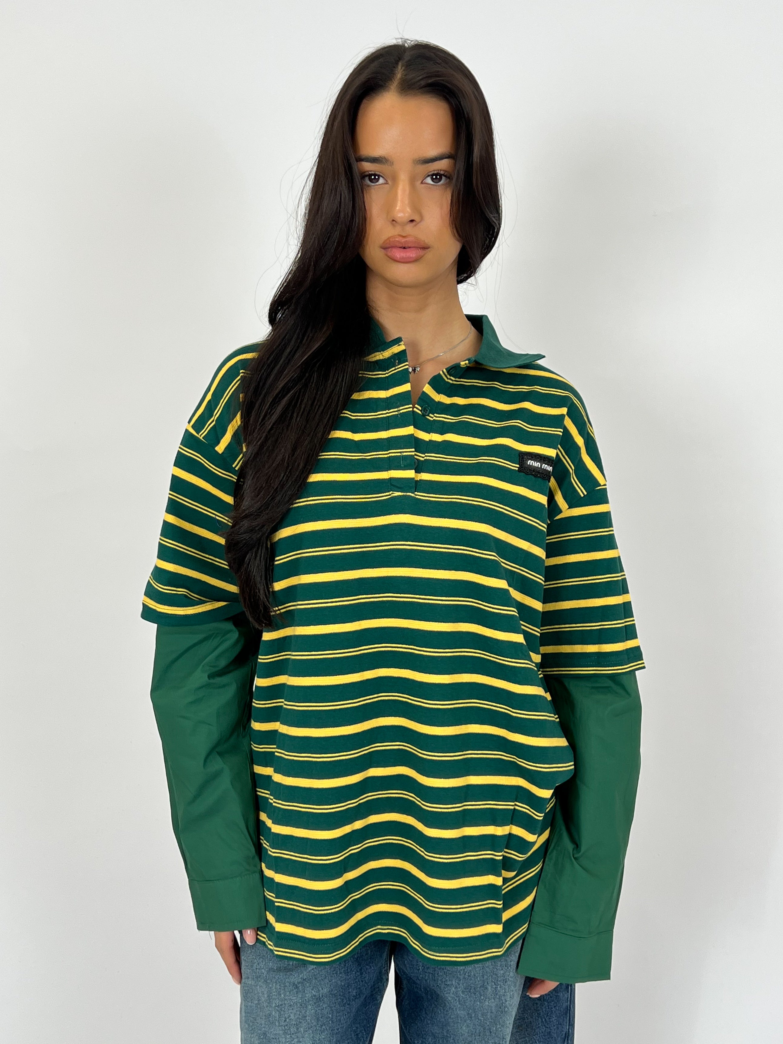 MIMI INSPIRED SHIRT LONGSLEEVE BRAZIL COLOURS
