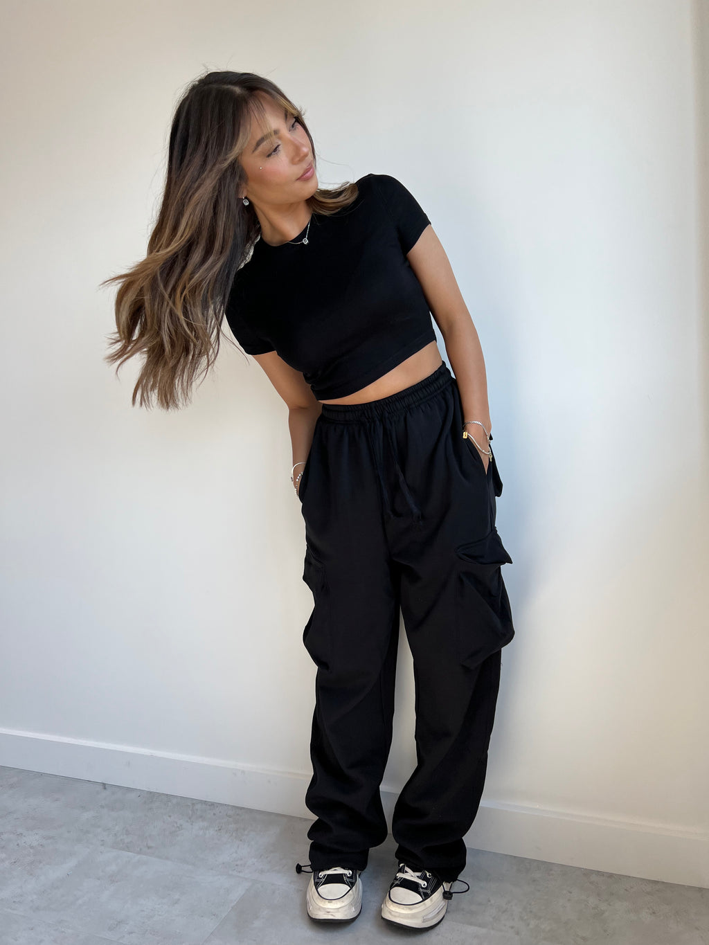 CARGO JOGGER SCHWARZ