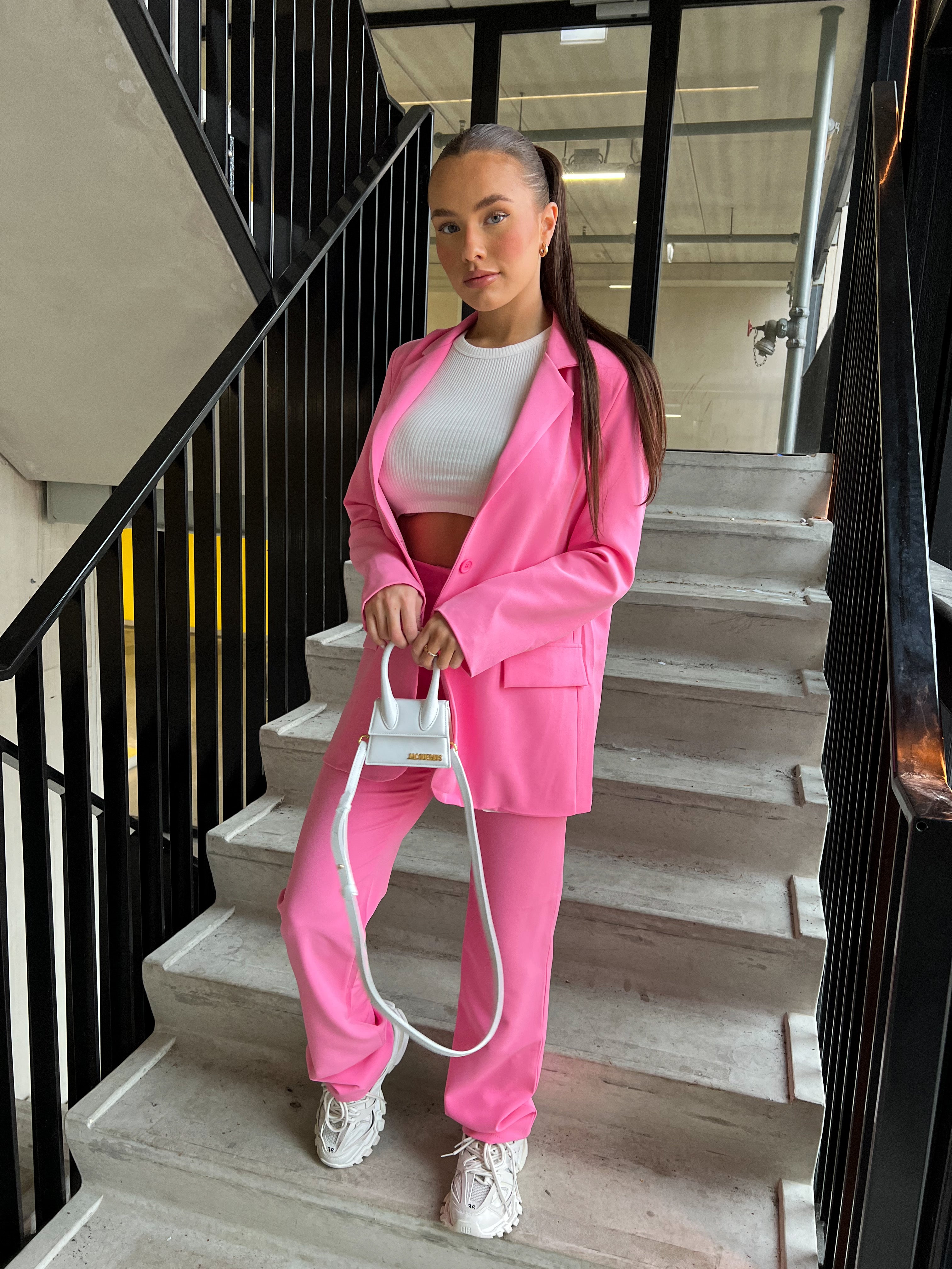 CLASSY & CASUAL SUIT PINK